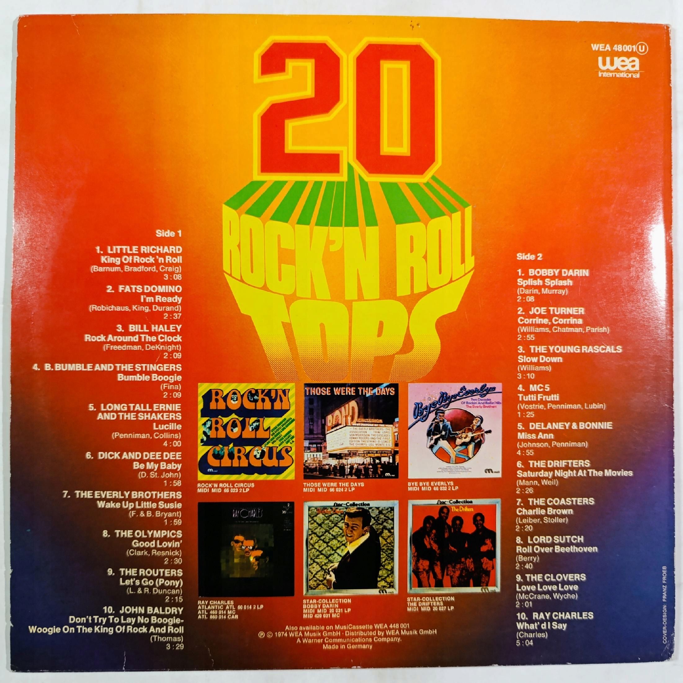 20 Rock'n Roll Tops - VA - A1668