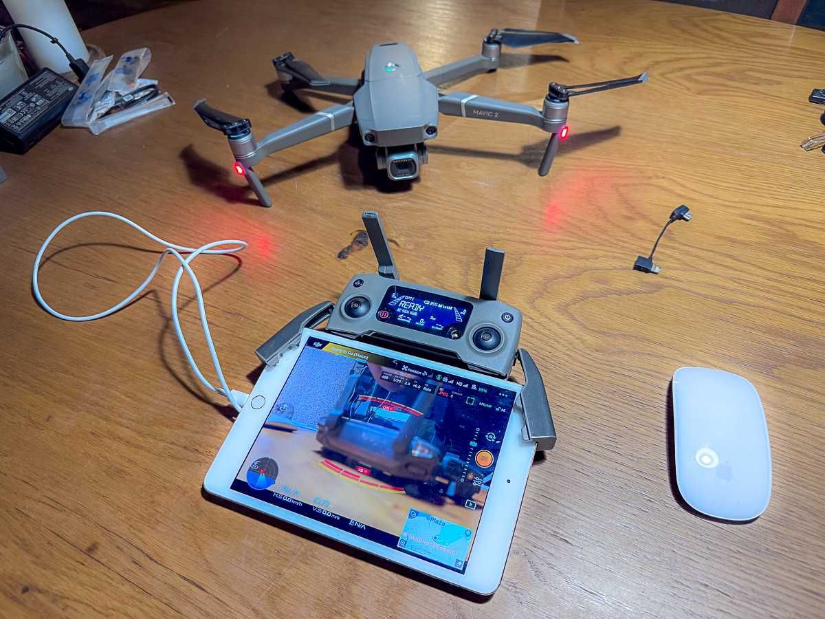 DJI Mavic 2 pro + ipad 4 mini
