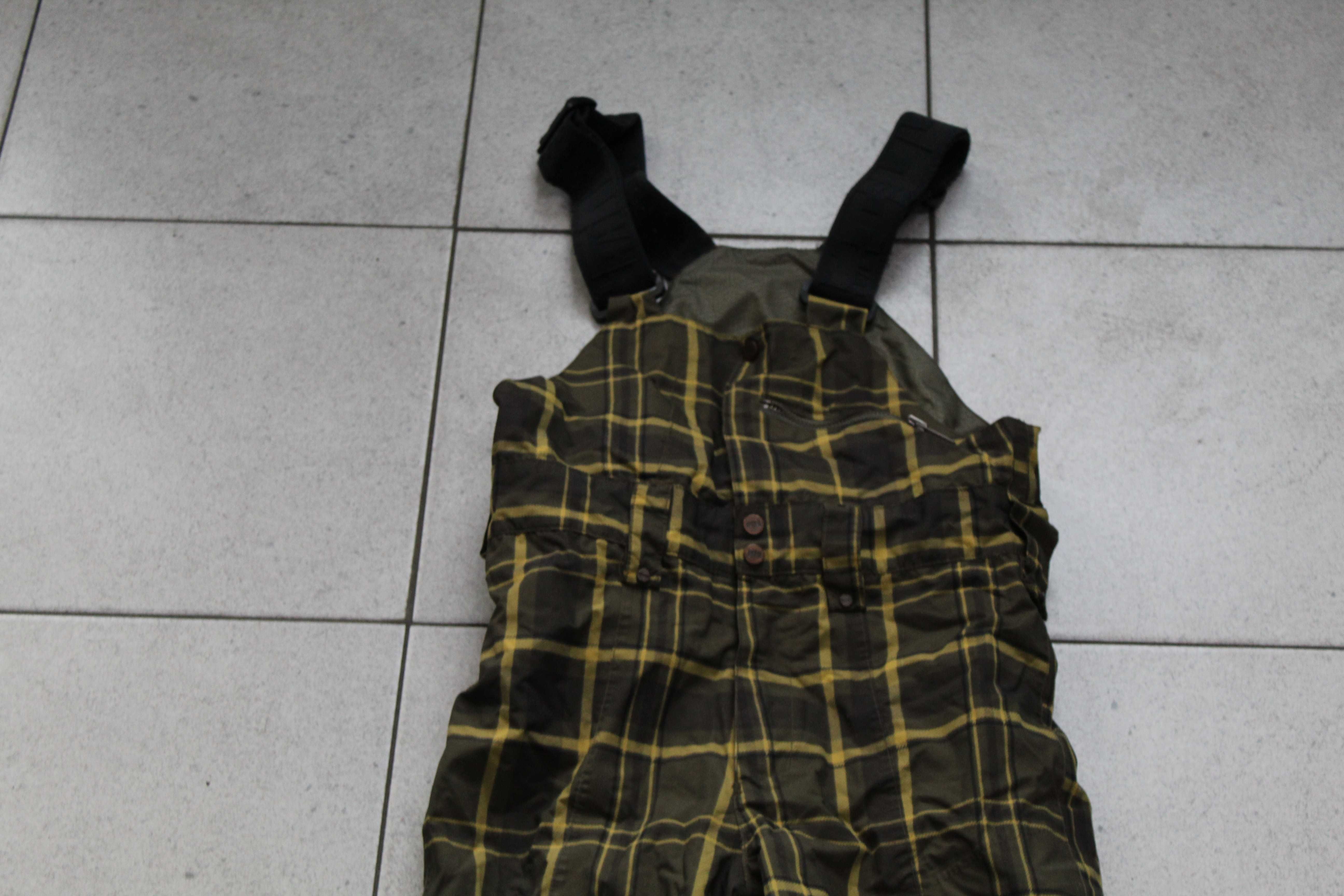 spodnie narciarskie helly hansen 140 cm krata db (88)