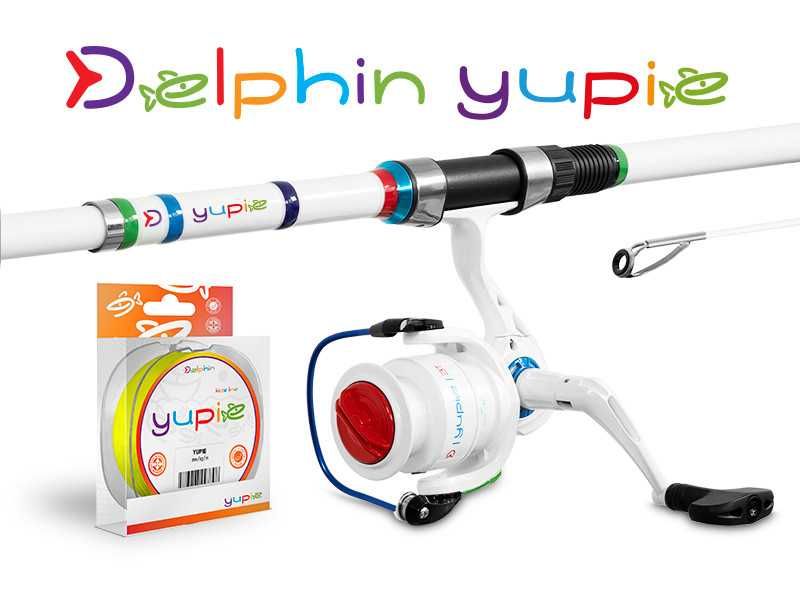 Zestaw wędkarski  dla dzieci Delphin YUPIE