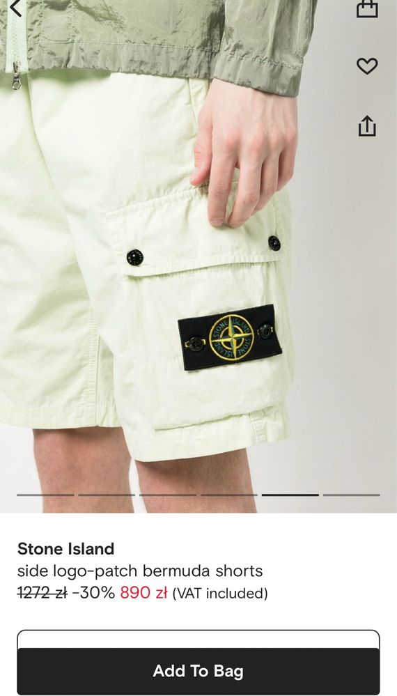 Stone Island . Bermuda Slim .31