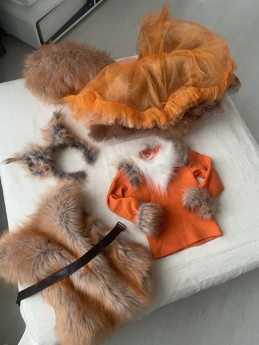 Костюми мухомор, білочка, заяць, хеллоуин на хлопчика прокат