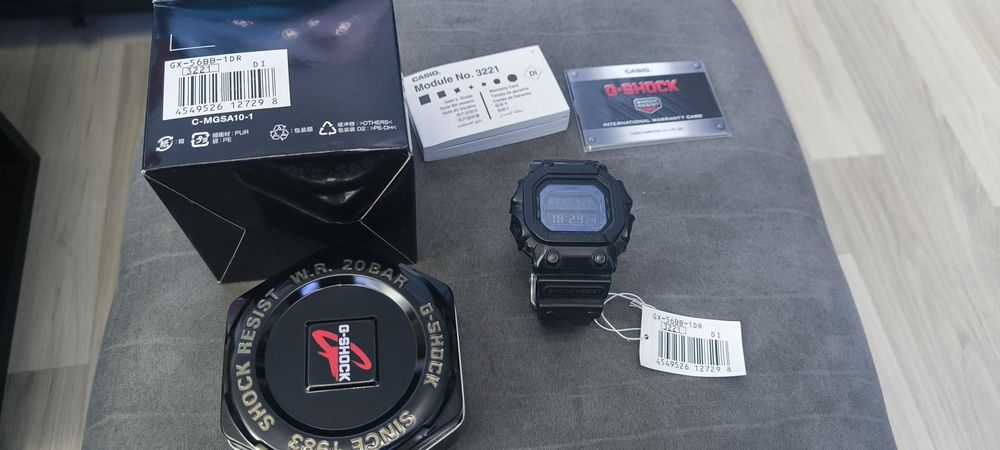 Casio G-shock gx-56BB puszka pudełko plus prezent.