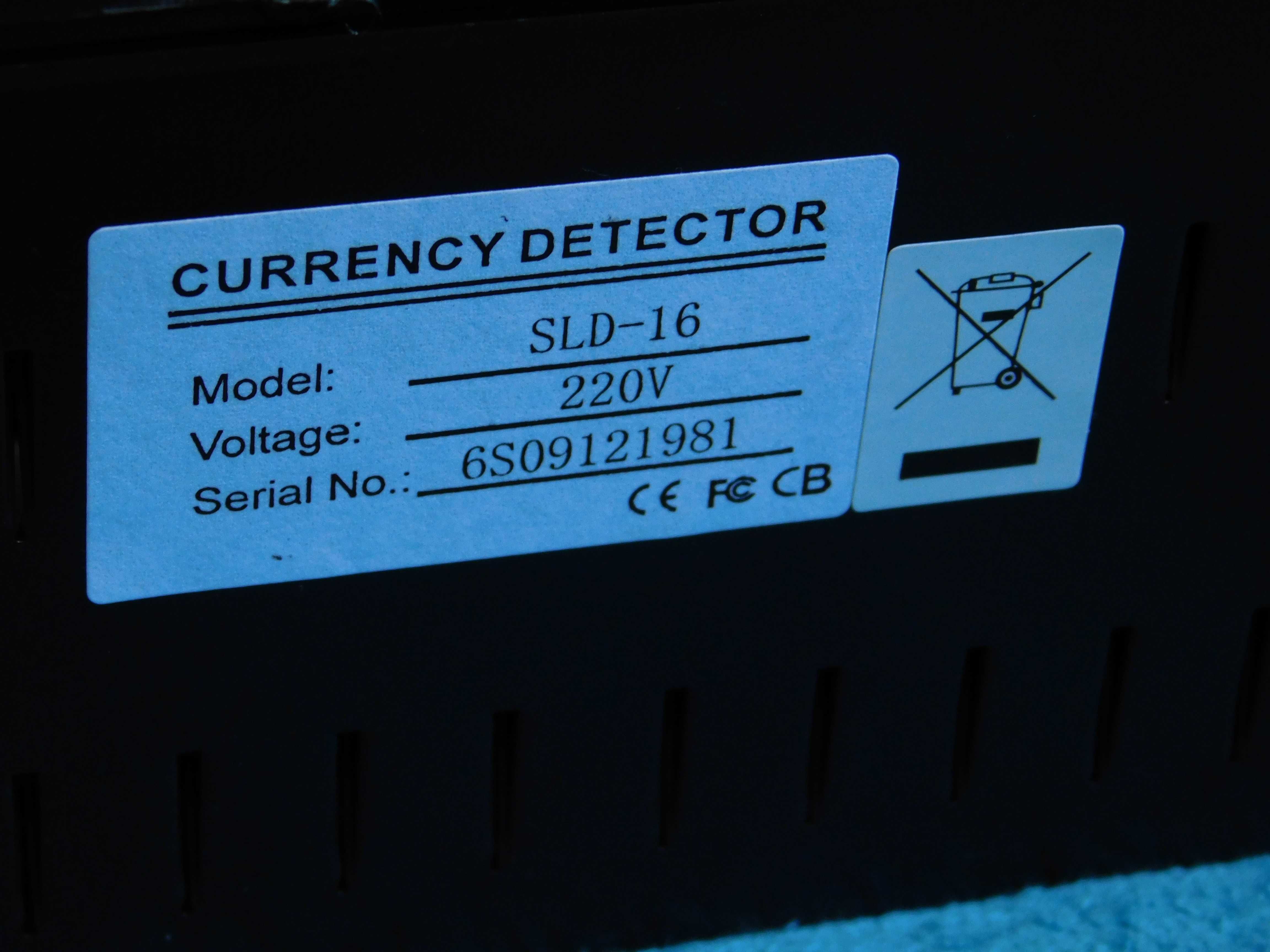 Tester do banknotów SLS-16 UV