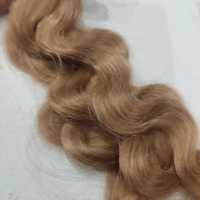 Naturalne włosy falowane ok 54cm 80 pasm - 221