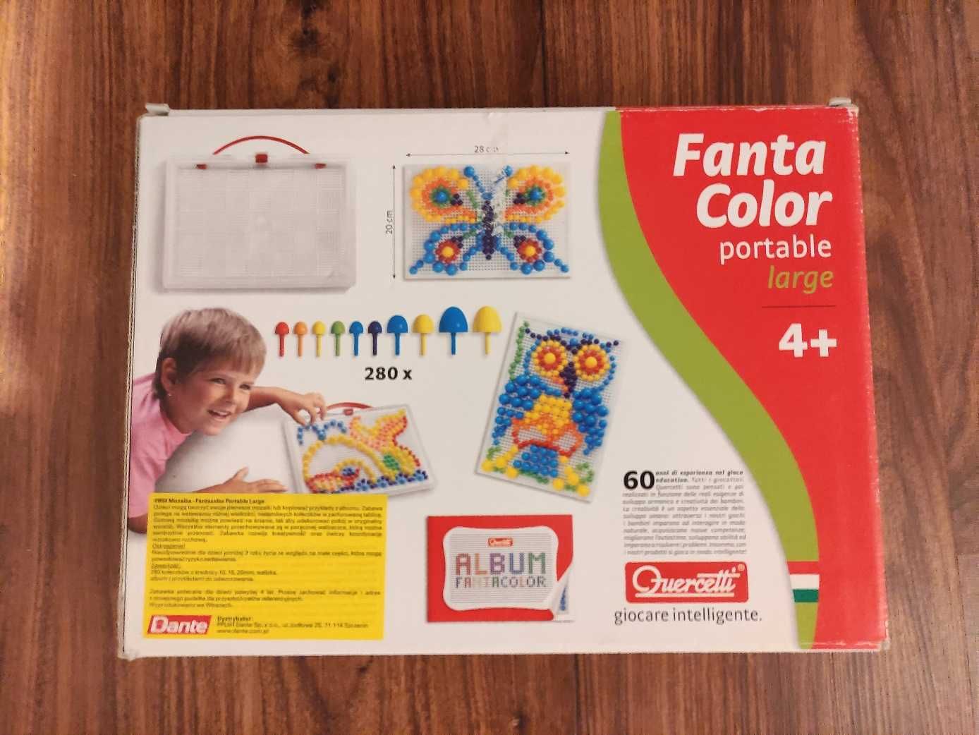 QUERCETTI Mozaika Fanta Color Portable Large 280 elementów Mix rozmiar