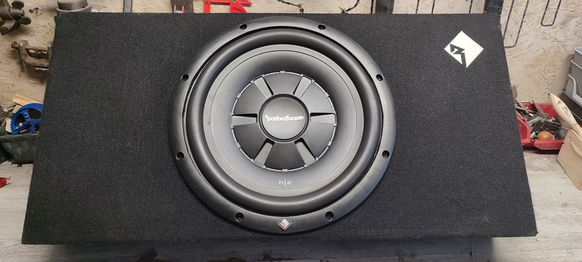 Skrzynia basowa Rockford fosgate R2S-1x12 flat 30cm 12" tuba subwoofer