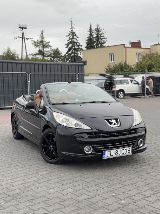 Autokomis TopCar! Peugeot 207cc/1.6 Benzyna/Sprawny Dach/Mały przebieg