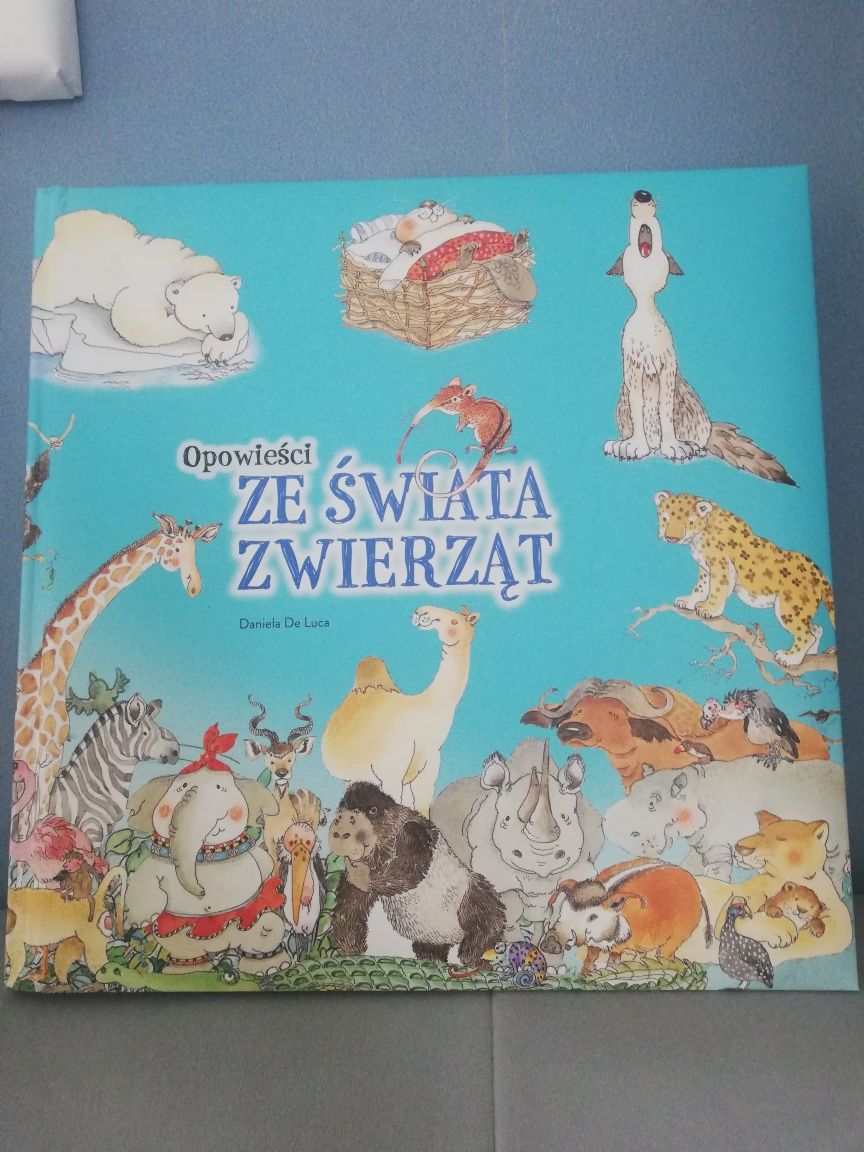 Opowieści ze świata zwierząt Daniela De Luca ksiazka o zwierzętach