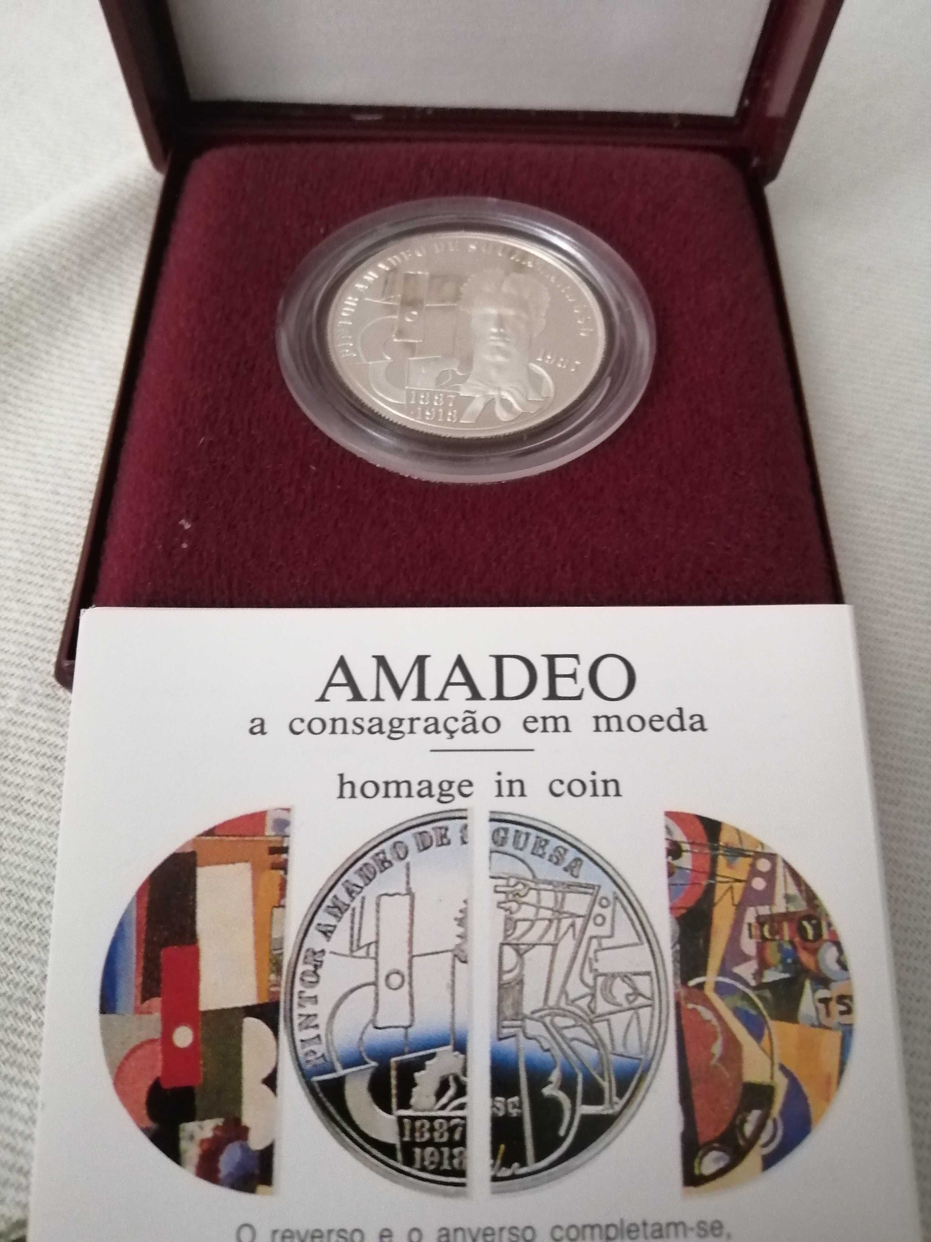 Conjunto de 3 moedas do monnaie de Paris e outra.