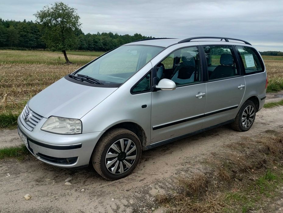 Volkswagen Sharan 2,8 litr, V6 4motion, 7miejsc, 4x4 gaz/benzyna 204KM