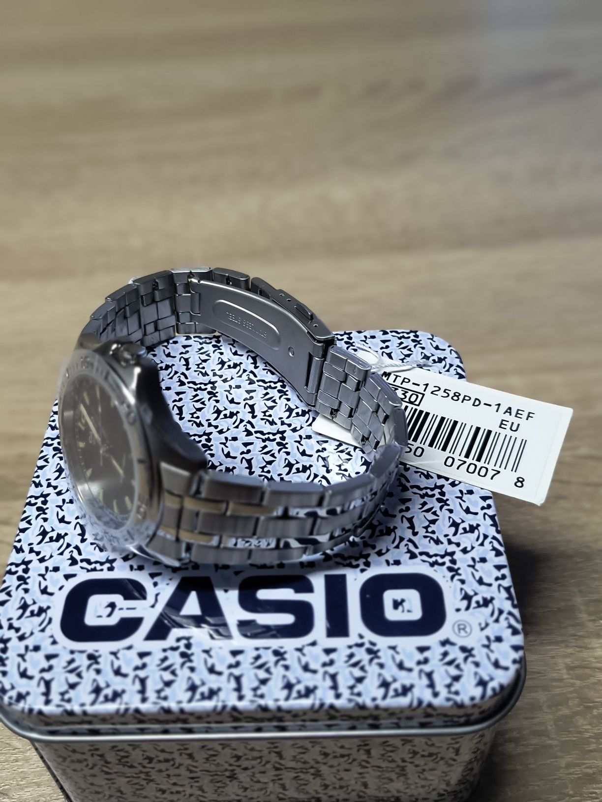 Zegarek kwarcowy CASIO MTP 1258, NOWY