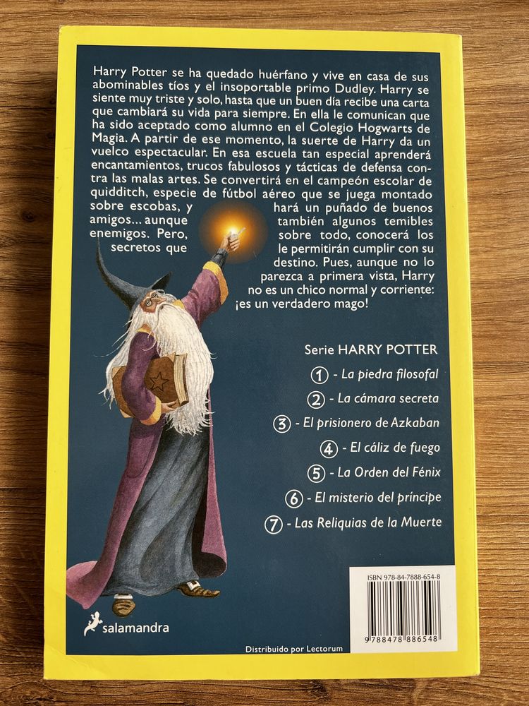 Harry Potter Y La Piedra Filosofal J.K. Rowling
