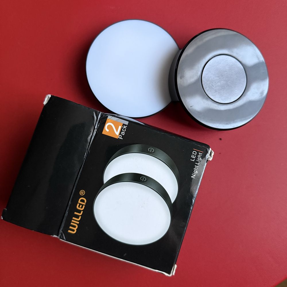 Zepsute, przenośne 2 lampki LED (Willed)