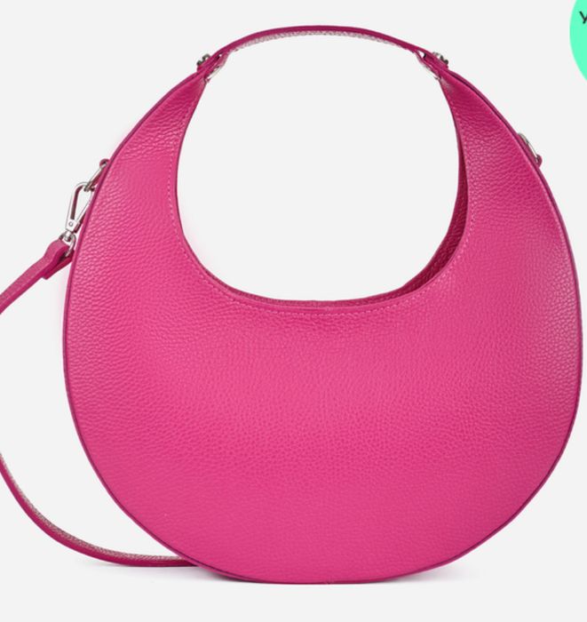 Сумка-шопер жіноча шкіряна Regina Notte Фуксія