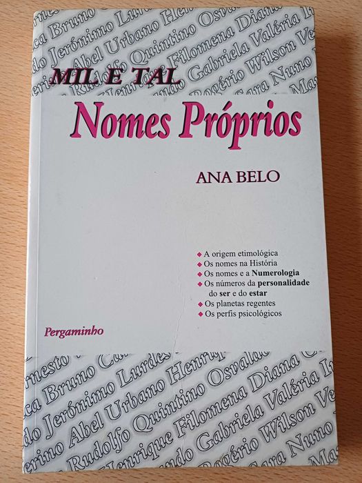 Livro: Mil e tal nomes próprios