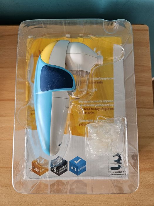 Respirator do nosa elektryczny z muzyczką i laktator ręczny+nakładki
