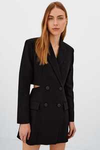 Blazer-vestido com abertura da Stradivarius novo