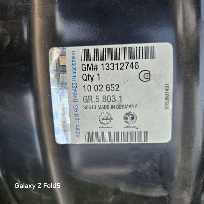 Nowa felga 17 Opel Zafira C Astra J Ampera Insignia B Chevrolet 5x115