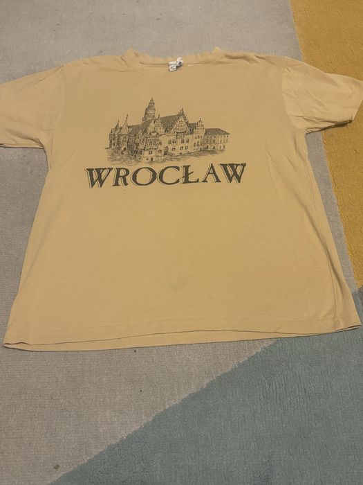 T-shirt z napisem Wrocław