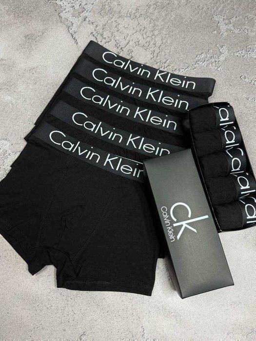 Чоловічі труси Calvin Klein серії Black. Боксери Келвін Кляйн