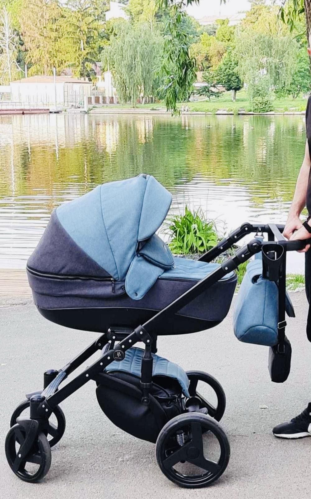 Коляска візочок 2в1 Baby Pram Bellini