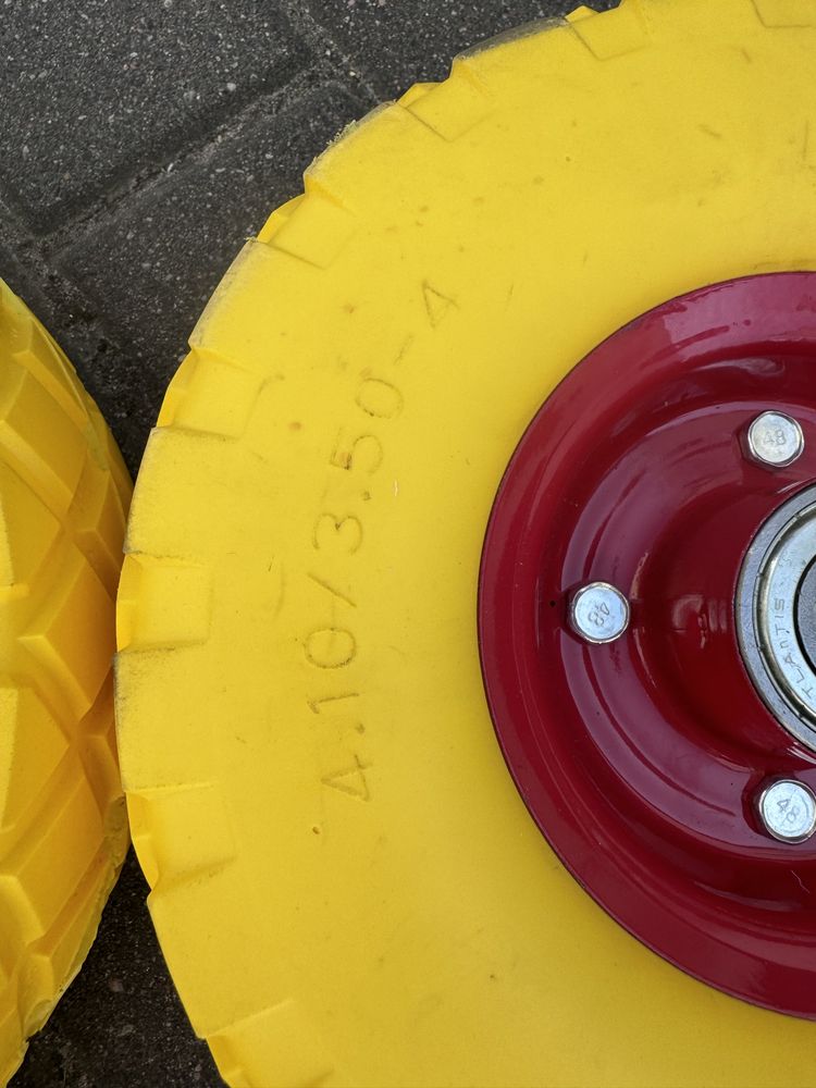Koła kółka taczka wózek młynarka transportowe nowe 3,5-4,1 nowe z W-wa