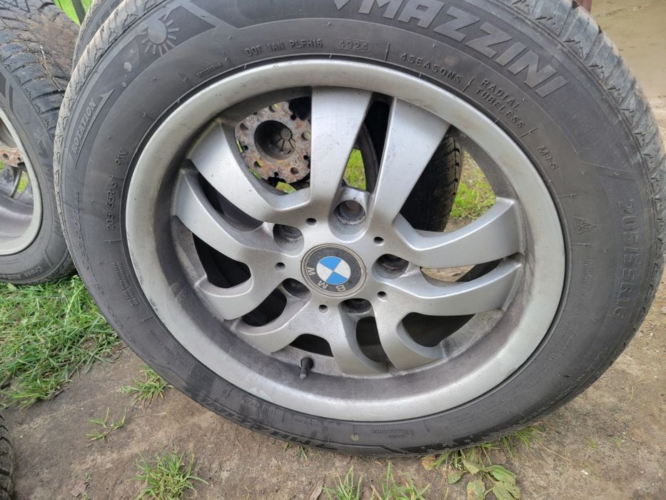 Koła BMW 5x120 16" 205/55/16 opony wielosezon 2024r