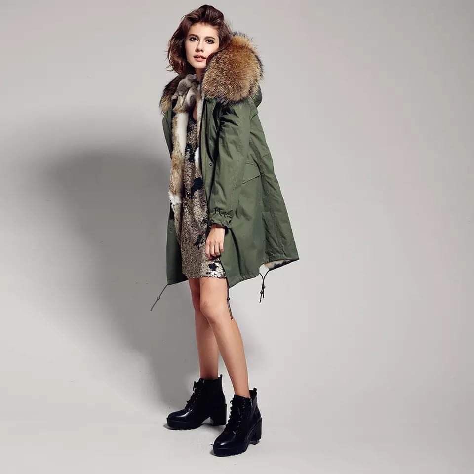 Kurtka parka khaki jenot s/m szop must have