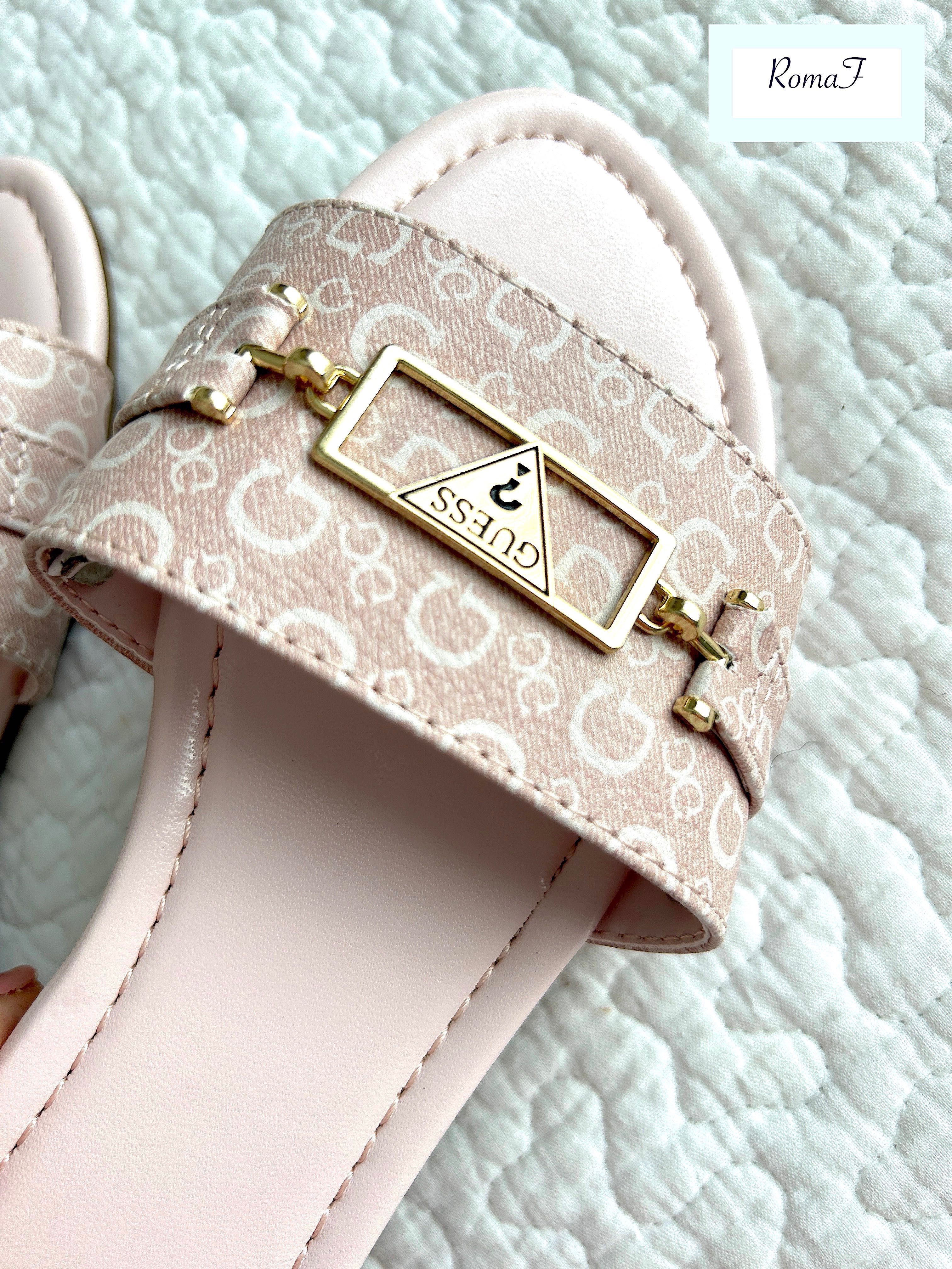 Guess klapki roz 37