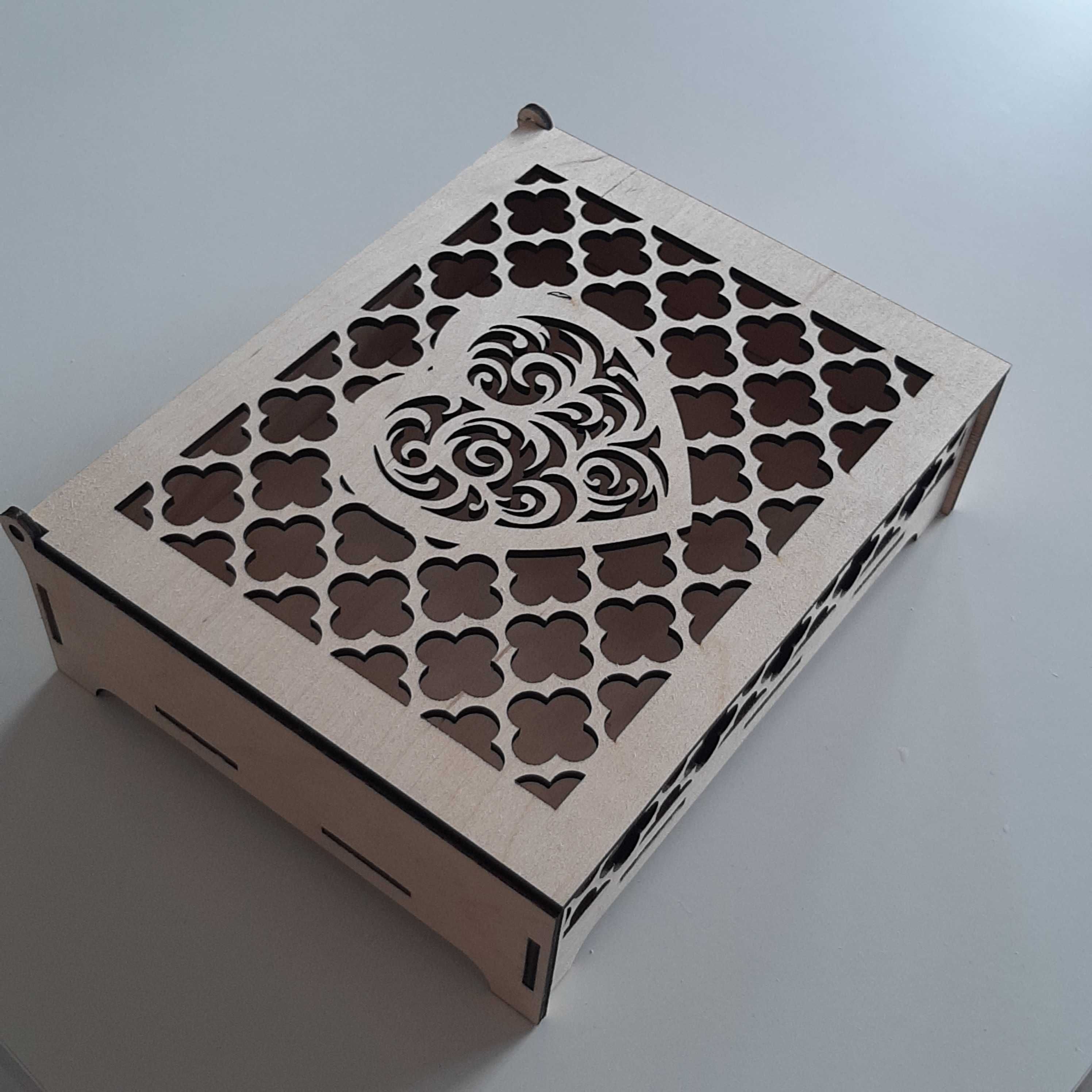 Szkatułka Pudełko drewniane Brzoza- Pomysł na prezent!