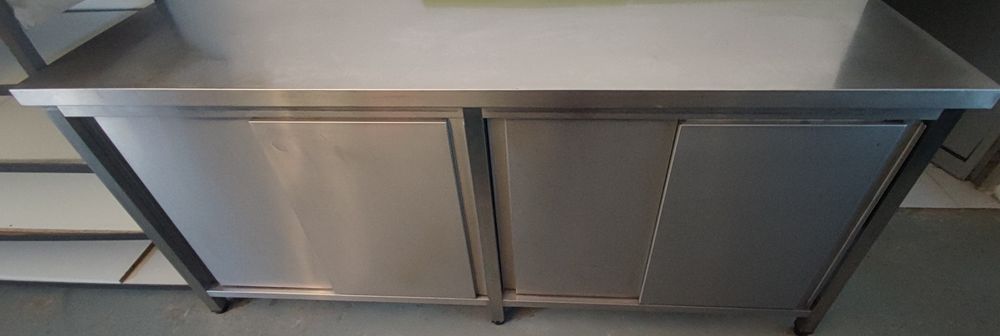 Bancada de Inox C/portas