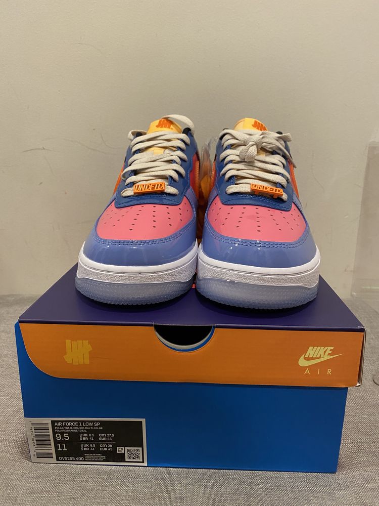 Nike Air Force 1 low sp x Undefeated Multicolor r. 43