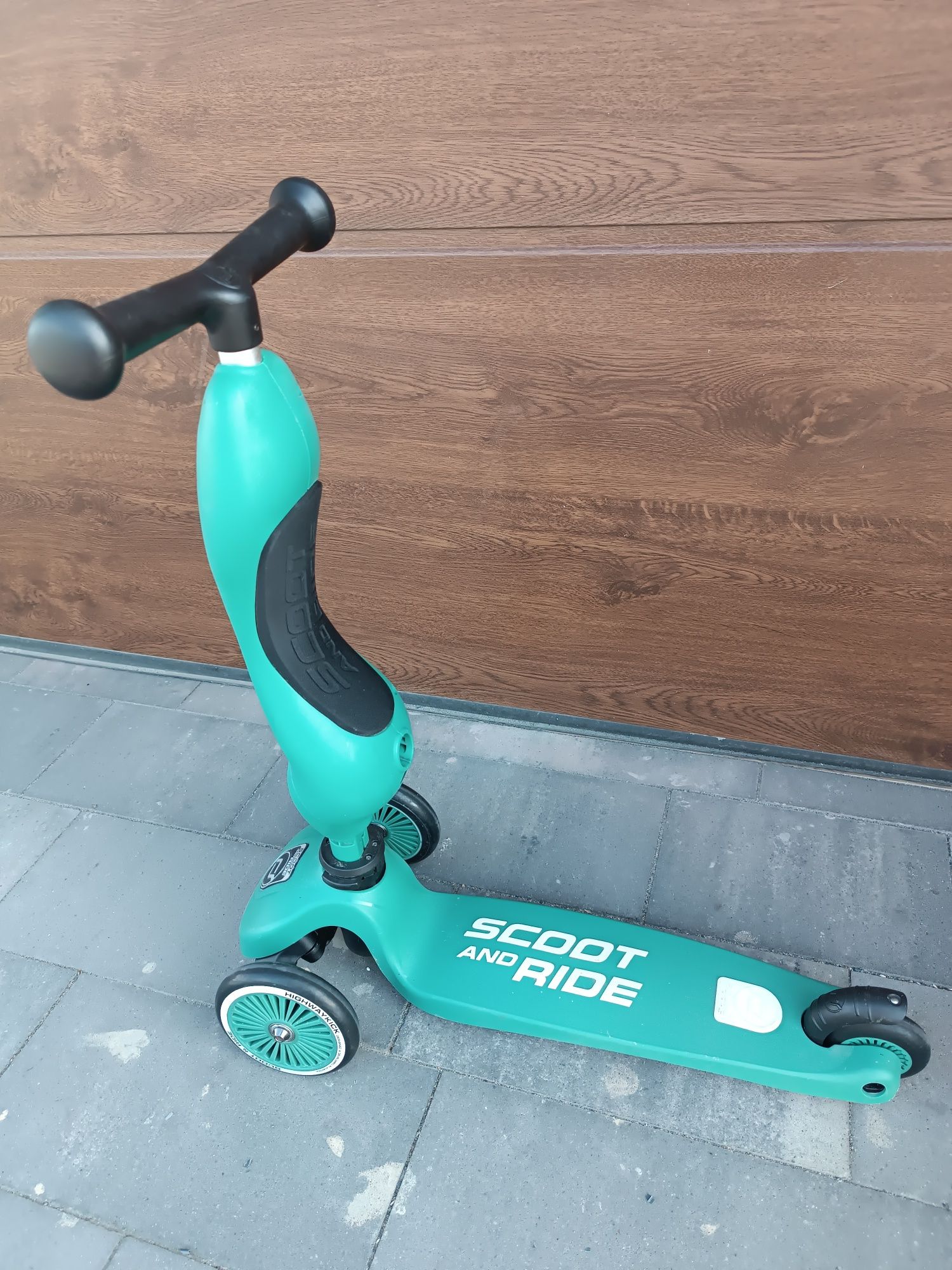 Hulajnoga jeździk scoot and ride 2w1