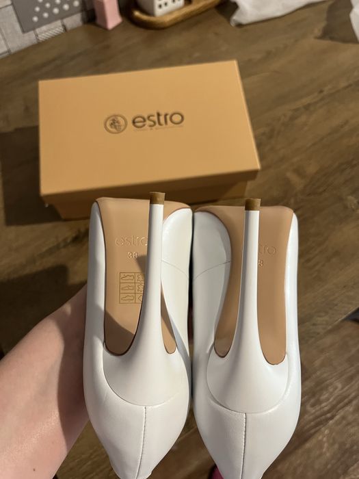 Туфлі весільні жіночі білі