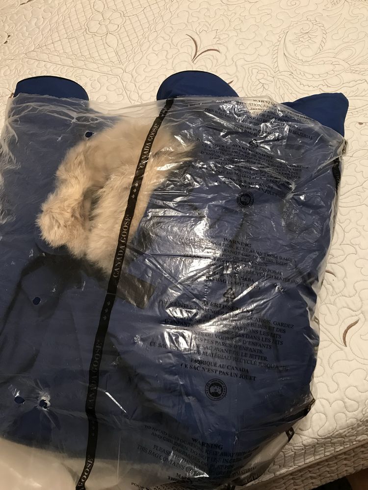 Casaco/Parka Canadá Goose original azul