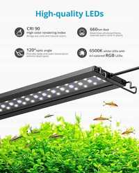 Belka oświetlenie akwarium dla roślin NICREW C10 24/7 LED , 120-150cm