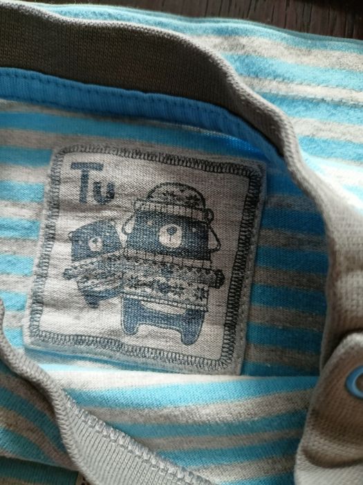 Koszulki z długim rękawem dla chłopca rozm. 80-86 ZESTAW 12 sztuk