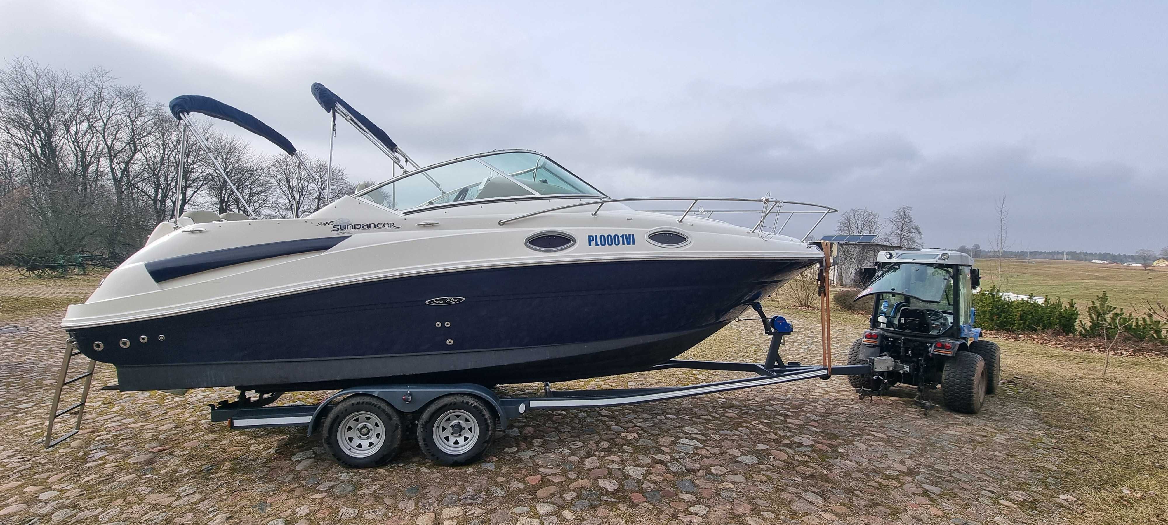 Sea Ray 245 Sundancer Mercruiser 6200mpi  V8 320KM