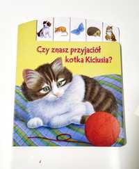 Czy znasz przyjaciół kotka Kiciusia? Książeczką dla dzieci