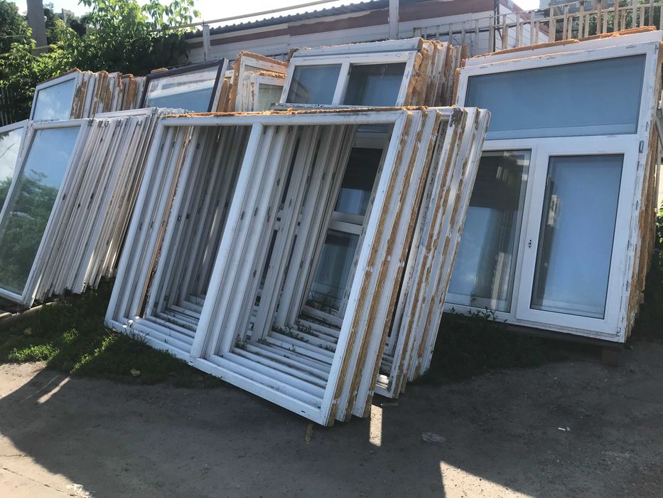 Металлопластиковое окно 1720*2360 двухстворчатое распашное  б\у