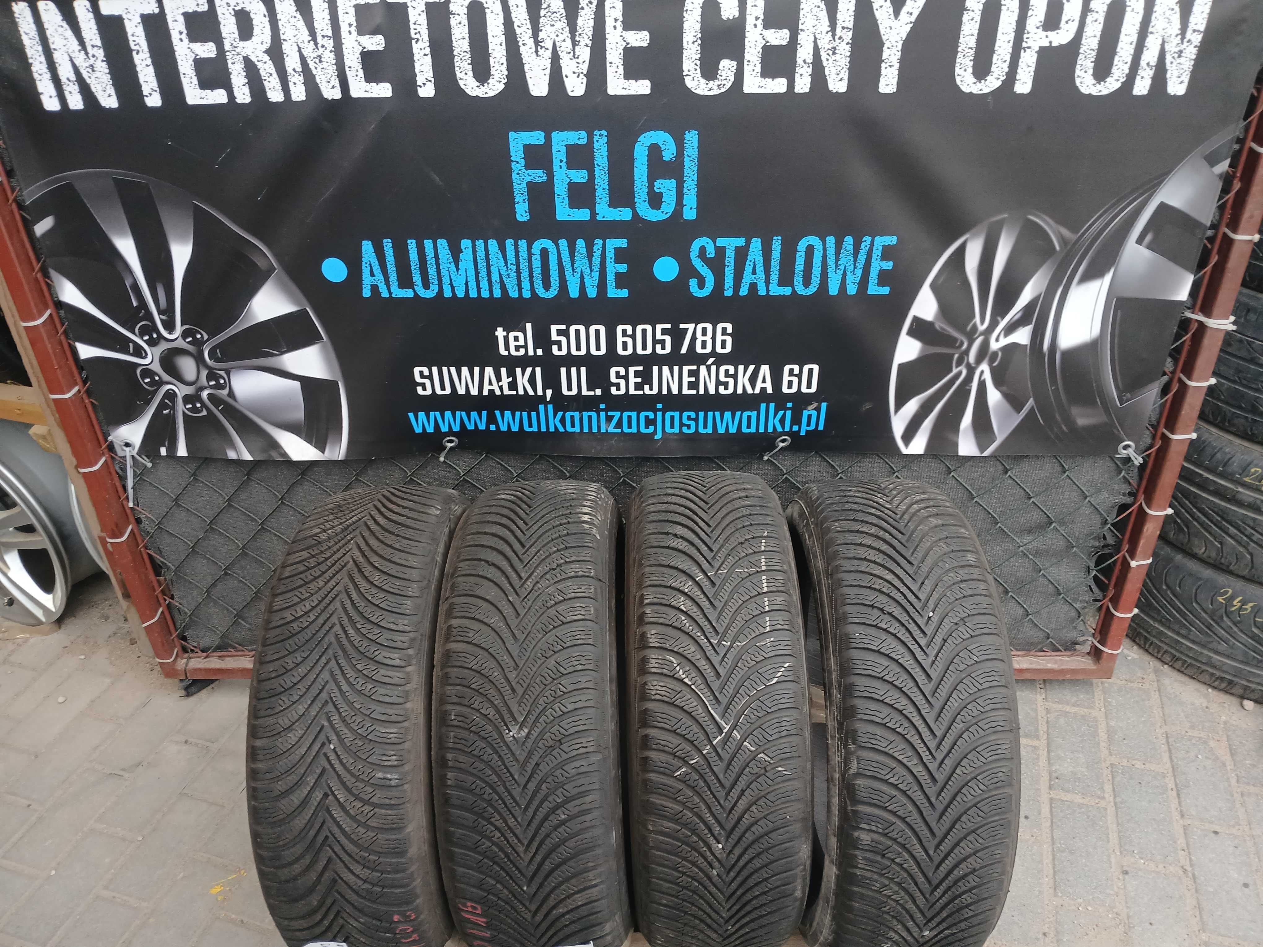 4x używane opony zimowe 205/60 R16 Michelin Gwarancja Montaż