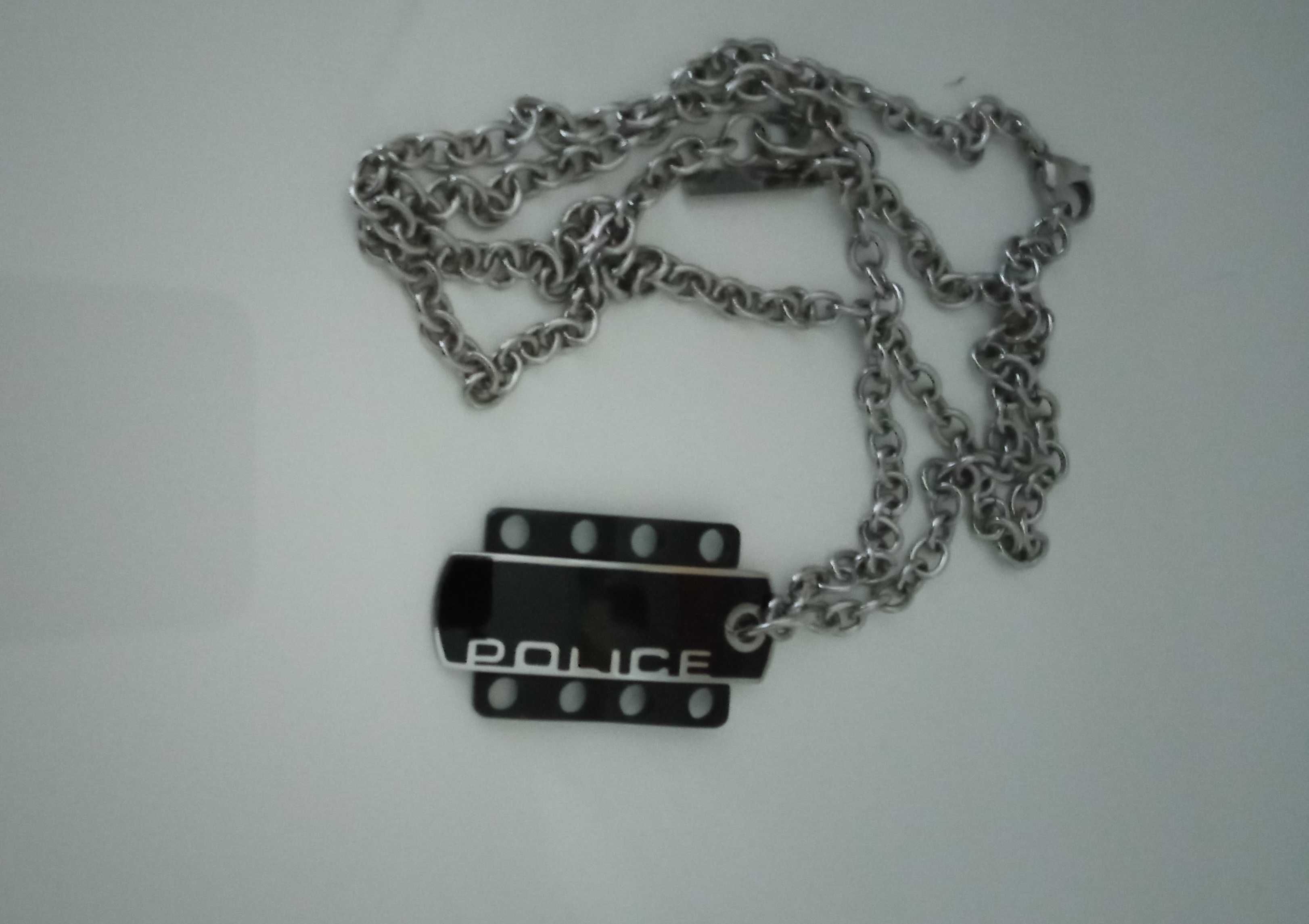 Police - Fio Police para homem prateado