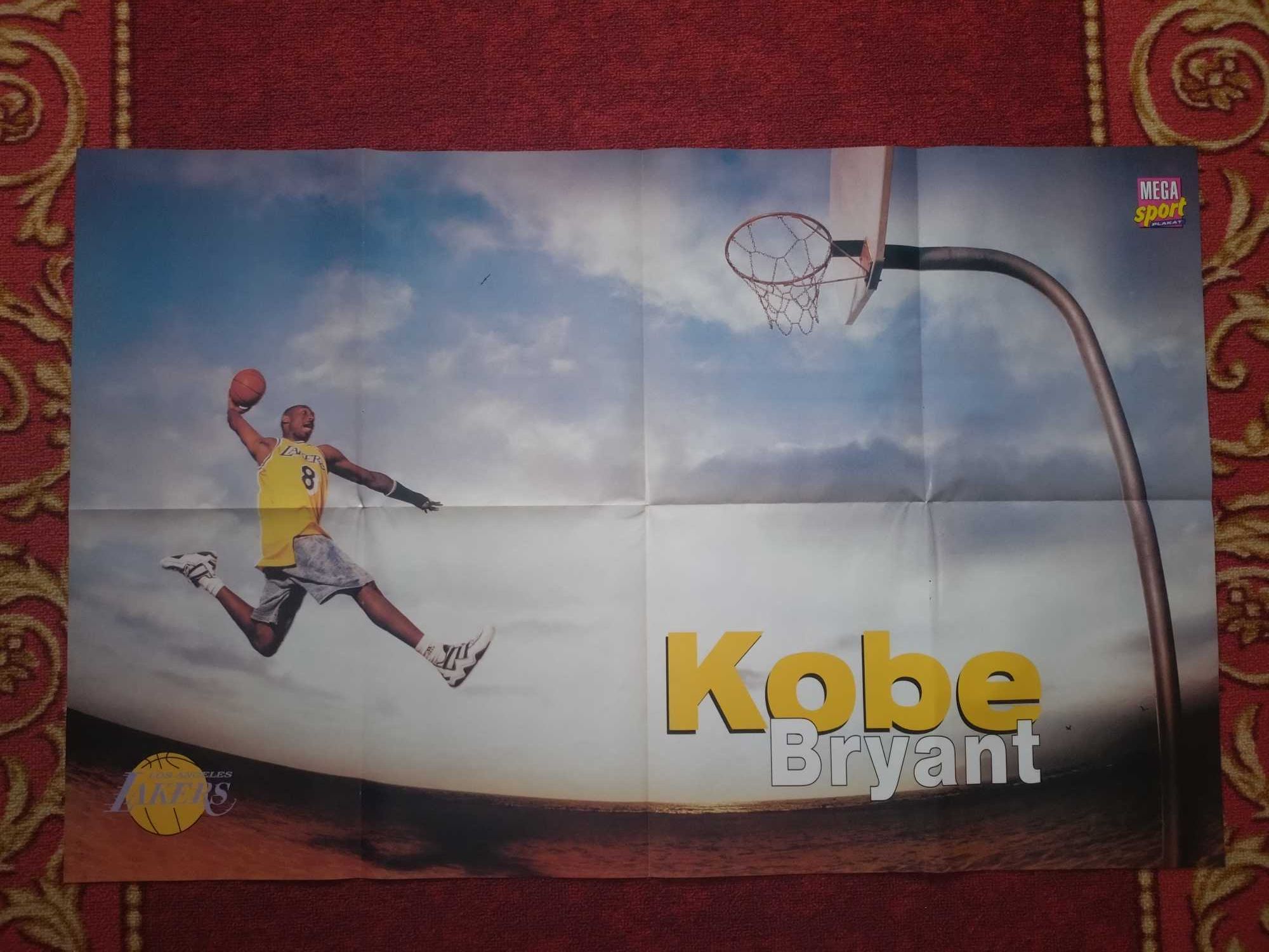 PLAKAT Koszykówka/Piłka Nożna XXL MEGA SPORT z lat 90