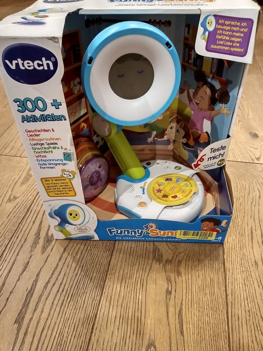 Vtech Interaktywna Lampka Karaoke Robot FunnySunny PB2228