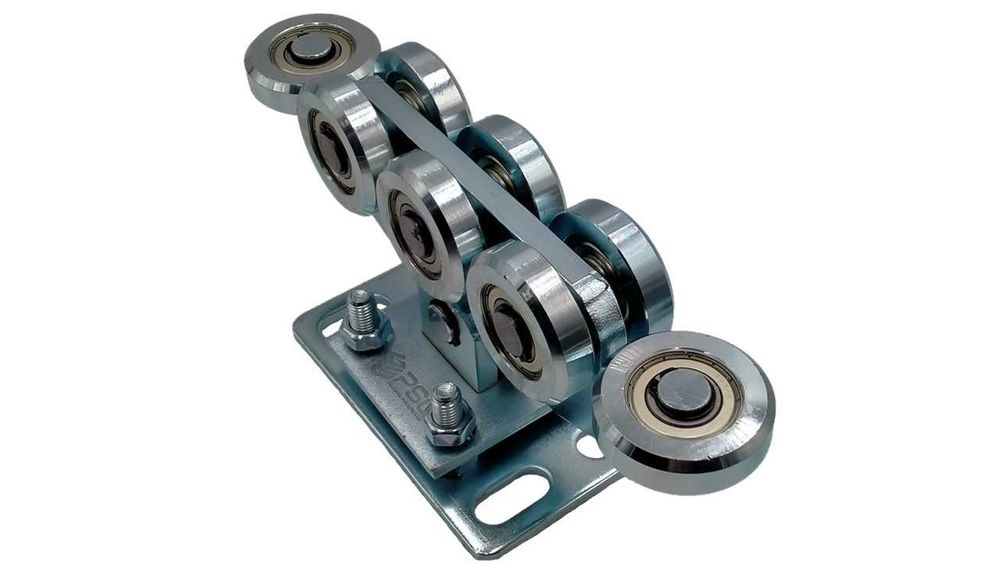 wózek jezdny wózki rolki do bramy przesuwnej 8 rolek do szyny 80