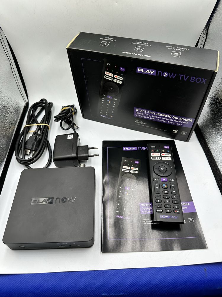 Box Play Now TV Box 3, Komplet, dekoder