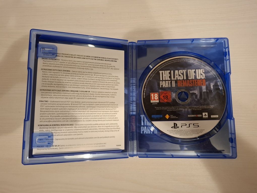 The Last Of Us Part 2 na PS5 | PL | Stan idealny