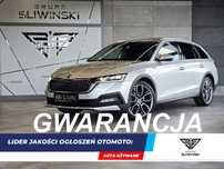 Skoda Octavia SCOUT 2,0TDI 4x4 200PS Head Masaż Pamięć Webasto Canton Panorama FV23%