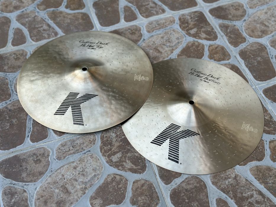 ++ Zildjian K Custom Dark Hi-Hat 14" - Talerze PERKUSJA ++